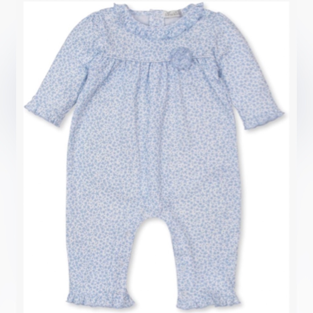 Kissy Kissy Set of 2 Playsuits Baby Girl Size 18-24 months Pink Blue Floral